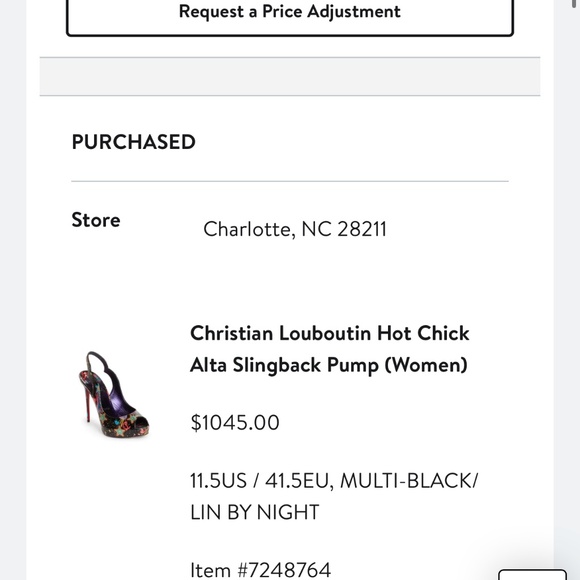 Red bottoms Sling Back heels - Picture 6 of 6